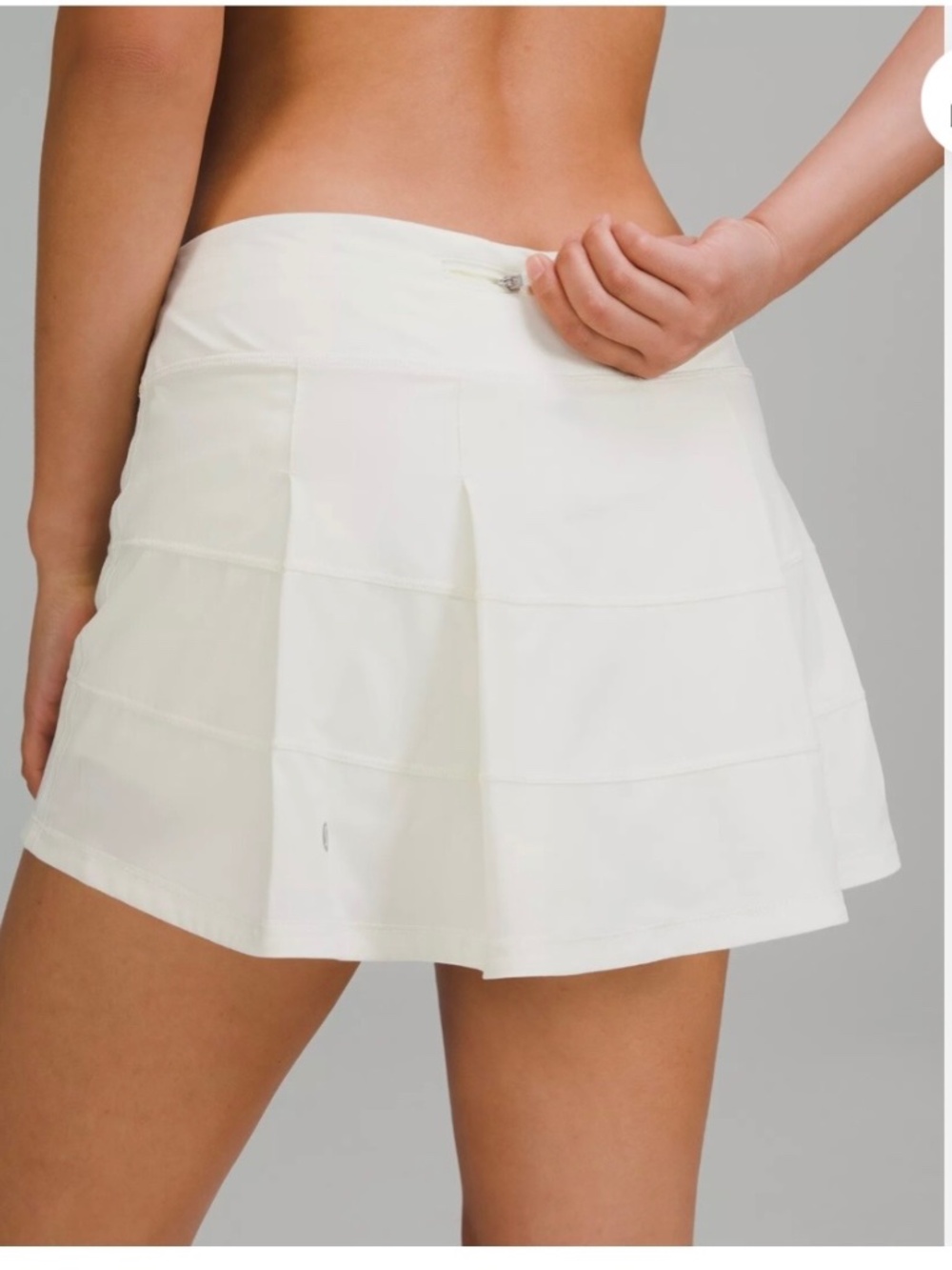 NWT Lululemon Pace Rival Mid-Rise Skirt *Long Lemon Sorbet Size 8 - Picture 2 of 9